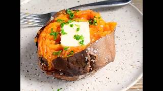 Air fryer Whole Sweet Potato Recipe [upl. by Ettennyl787]