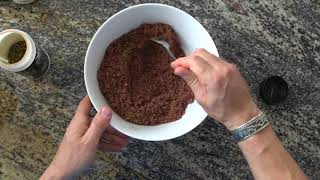 Making pemmican Native American food in your own kitchen [upl. by Seravart]