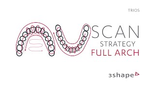 3Shape TRIOS Scan Strategy Full Arch [upl. by Yllut466]