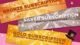 Plotagon Story Subscriptions Gold Silver and Bronze [upl. by Eojyllib531]