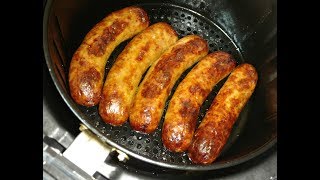 Air Fryer Sausages [upl. by Relyk]