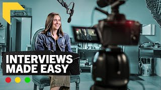 How to Shoot Cinematic Interviews  10 Easy Steps [upl. by Aikaz]