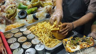 Fastest Street Crispy Fries  Chicago amp OPTP French Fries  Street Food Potato Aloo Chips [upl. by Rabkin965]