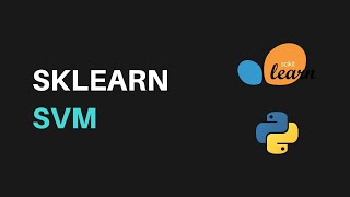 Machine Learning Tutorial with sklearn SVM Classification SVC [upl. by Adnwahsor]