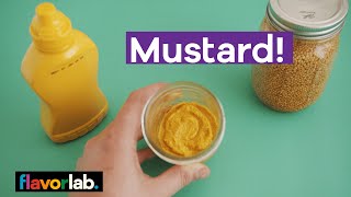 How to make mustard  from mustard seed to condiment [upl. by Ennyroc]