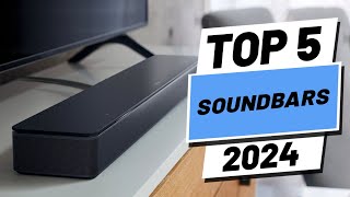 Top 5 BEST Soundbars in 2024 [upl. by Anemix]