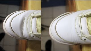 How to remove creases on jordans nikes ETC [upl. by Buyse418]