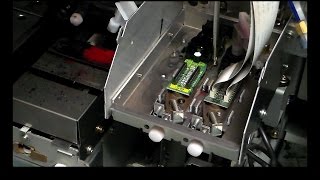 Roland VersaCAMM SPseries Printhead Installation [upl. by Ettedanreb114]