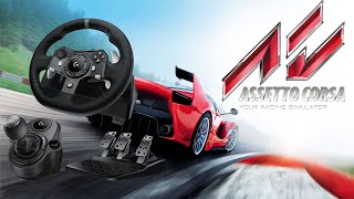 Logitech G923 G920 G29 Best Assetto Corsa Force Feedback Settings [upl. by Dory]