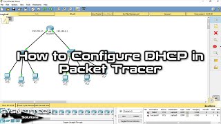 How to Configure DHCP on Cisco Router in Cisco Packet Tracer  SYSNETTECHSolutions [upl. by Kartis627]