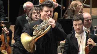 Glière Horn Concerto  Baborak · Kitajenko · Berliner Philharmoniker [upl. by Adnohsal]