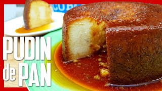 😋 Cómo Hacer PUDIN DE PAN ► RAPIDO Y FACIL al Estilo Cubano [upl. by Ahsilyt]