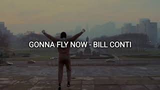 GONNA FLY NOW  Bill Conti  Lyrics 🎵 [upl. by Mahgirb]