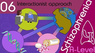 Interactionalist Explanation for Schizophrenia AQA ALevel [upl. by Trillbee]