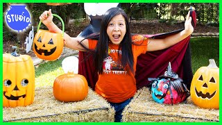 TRICK OR TREATING 2020 Ryan’s Mommy Halloween Trick or Treat Challenge [upl. by Aneetsirk631]