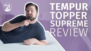 TEMPURAdapt Mattress Topper Review  The Best Pressure Relief [upl. by Haldeman277]