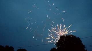 Neighborhood Fireworks July 4th 2016 [upl. by Llerdnam]