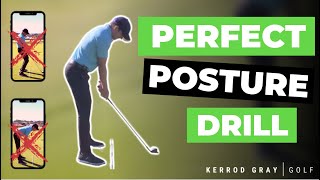 PERFECT GOLF POSTURE EVERY TIME [upl. by Zigrang]