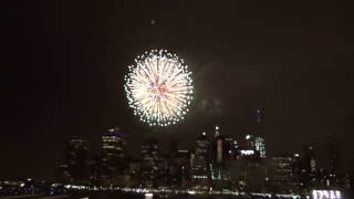 4th of July Macys Fireworks 2016 New York City [upl. by Yoong]