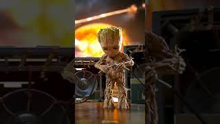 Baby Groot dancing to Mr Blue Sky Full Screen Edit Full HD [upl. by Heiskell250]