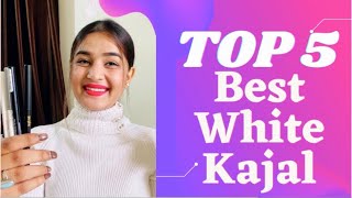 Top 5 affordable white Kajal  review  demo  comparison  Pooja Sharma [upl. by Ced698]