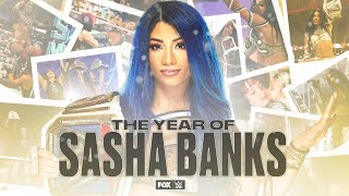 EXCLUSIVE The Year of Sasha Banks As Told By The Boss [upl. by Anavi]