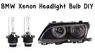 How To Change BMW Xenon Headlight Bulb [upl. by Lareine794]