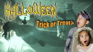 TRICKS TREATS amp HAUNTED HOUSES Halloween 2015 Goosebumps [upl. by Heidie]