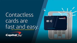 How to Identify and Use a Contactless Card at Checkout  Capital One [upl. by Ical]