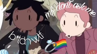 Marshall Lee And Gary Prince Gumball Being Gay Cinnamon Rolls For 4 Minutes Gay  Fionna And Cake [upl. by Ahseela]