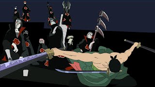 Zoro vs the Akatsuki [upl. by Sira607]