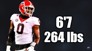 Georgia TE Darnell Washington Highlights 😈 ᴴᴰ [upl. by Zelazny]