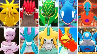 Pokémon Mystery Dungeon DX  All Bosses amp Legendaries [upl. by Icnan374]