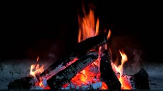 Cozy Crackling Fire – 9 Hour HD Virtual Fireplace – Sleep Sound Ambience Romance [upl. by Acul]