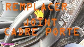 TUTO  REMPLACER JOINT CADRE PORTE E90 E91 E92 E93 VAM BMW [upl. by Shaylah]