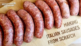 Make Authentic Italian Sausages from Scratch  Start to Finish Sausage Making Instructions amp Recipe [upl. by Eibmab499]