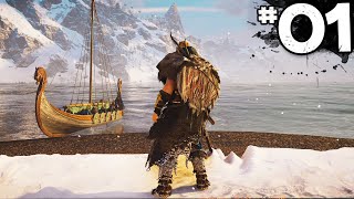 Assassins Creed Valhalla  Part 1  A VIKINGS BEGINNING Xbox Series X [upl. by Kaehpos]