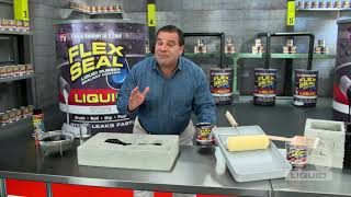 Flex Seal Liquid Rubber Sealant Coating Black 32Oz Can [upl. by Acinomed]