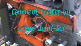 Comment extraire un joint spi [upl. by Veradia]