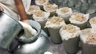 HUGE LASSI MAKING  Popular Hyderabad Street Drink Khoya Lassi  Pakistan Street Food [upl. by Schnapp]