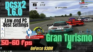 Gran Turismo 4 PCSX2 Best Settings  for Low end PC 160 2020 [upl. by Cavanaugh676]