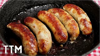 How to Cook Frozen Sausage in the Oven  Easy Cooking [upl. by Sitnik]