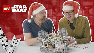 How To Decorate Millennium Falcon For the Holidays  LEGO® Star Wars [upl. by Niessuh602]