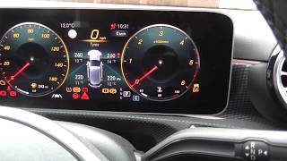 2019 Mercedes A180 RHD tyre pressure system reset [upl. by Aihsilef]