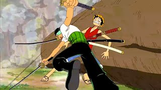 Luffy vs Zoro FULL FIGHT  One Piece [upl. by Mortimer]