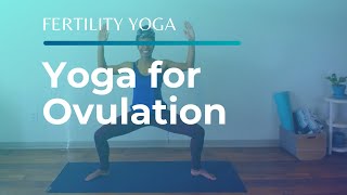 20Minute Fertility Yoga  Yoga Poses for the Ovulatory Phase of Your Cycle [upl. by Addiel911]