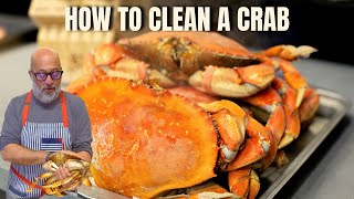 Learn How to Clean a Dungeness Crab [upl. by Iborian430]