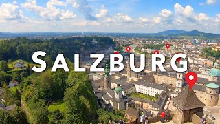 SALZBURG AUSTRIA  Full City Guide with all Highlights [upl. by Lerrej]