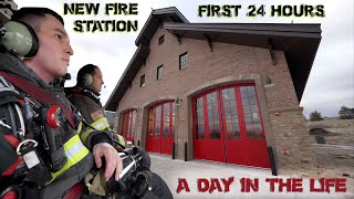 First 24 Hours in a New Fire Station  A Day in the Life [upl. by Adnoek]