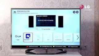 LG LED Smart TV  5 Bedienung des TVs [upl. by Ycak66]